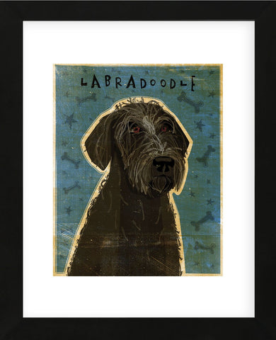 Black Labradoodle (Framed) -  John W. Golden - McGaw Graphics