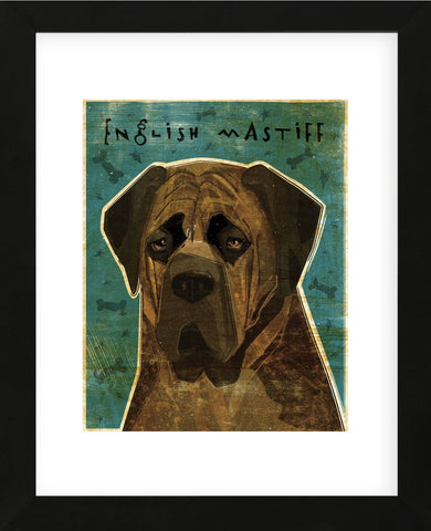 English Mastiff (Brindle) (Framed) -  John W. Golden - McGaw Graphics