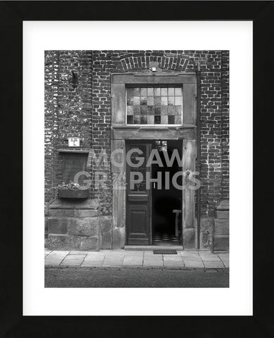 German Doorway (Framed) -  Stephen Gassman - McGaw Graphics