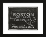 Boston, Massachusetts (Framed) -  John W. Golden - McGaw Graphics