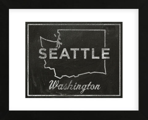 Seattle, Washington (Framed) -  John W. Golden - McGaw Graphics