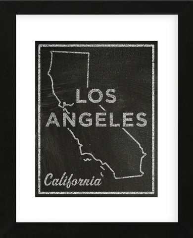Los Angeles, California (Framed) -  John W. Golden - McGaw Graphics