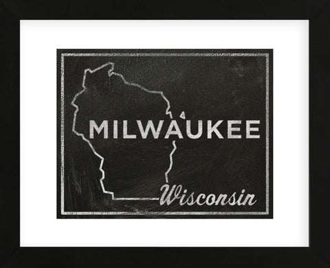 Milwaukee, Wisconsin (Framed) -  John W. Golden - McGaw Graphics