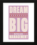 Dream Big (pink) (Framed) -  John W. Golden - McGaw Graphics