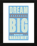 Dream Big (blue) (Framed) -  John W. Golden - McGaw Graphics