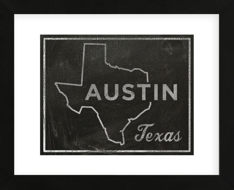 Austin, Texas (Framed) -  John W. Golden - McGaw Graphics