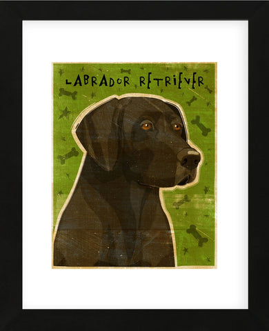 Black Lab (NEW) (Framed) -  John W. Golden - McGaw Graphics