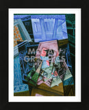 Still Life before an Open Window, Place Ravignan, 1915 (Framed) -  Juan Gris - McGaw Graphics