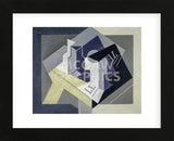 Fruit Bowl and Newspaper, 1920 (Framed) -  Juan Gris - McGaw Graphics