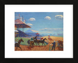 Race Track, 1908-1909 (Framed) -  William James Glackens - McGaw Graphics