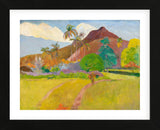Tahitian Landscape, 1891 (Framed) -  Paul Gauguin - McGaw Graphics