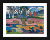Day of the God (Mahana no Atua), 1894 (Framed) -  Paul Gauguin - McGaw Graphics
