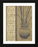 Tribal Vase  (Framed) -  Dominique Gaudin - McGaw Graphics