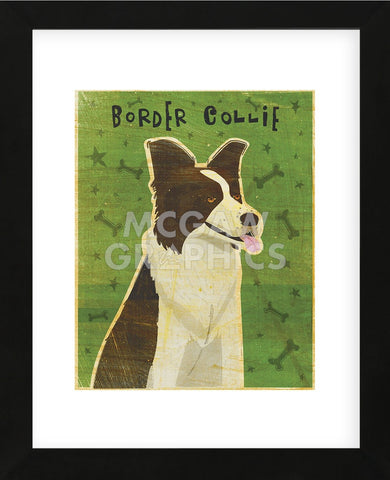 Border Collie  (Framed) -  John W. Golden - McGaw Graphics