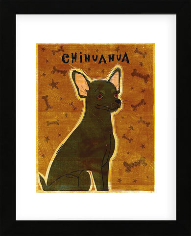 Chihuahua (black)  (Framed) -  John W. Golden - McGaw Graphics