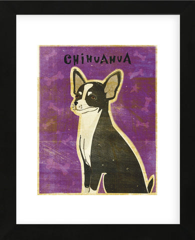 Chihuahua (black and white) (Framed) -  John W. Golden - McGaw Graphics