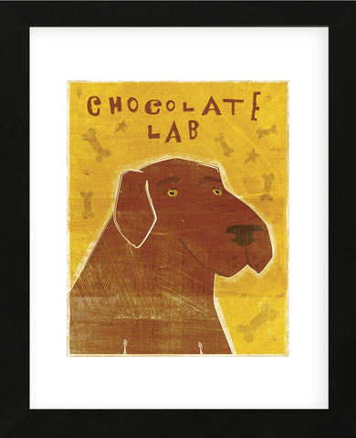 Lab (chocolate)  (Framed) -  John W. Golden - McGaw Graphics