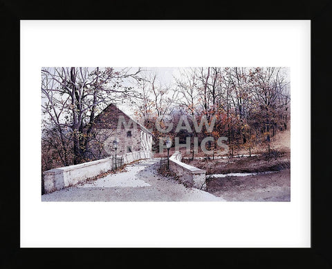 The Mill Bridge (Framed) -  Ray Hendershot - McGaw Graphics