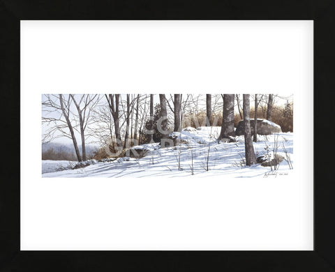 First Snow  (Framed) -  Ray Hendershot - McGaw Graphics