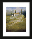 Tuscany Vineyard  (Framed) -  Carolyne Hawley - McGaw Graphics