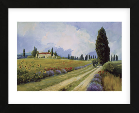 Holiday in Tuscany  (Framed) -  Carolyne Hawley - McGaw Graphics