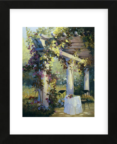 Afternoon in the Garden  (Framed) -  Carolyne Hawley - McGaw Graphics