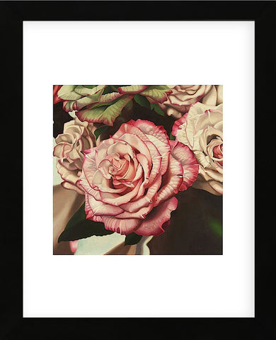 Vintage Rose  (Framed) -  Elizabeth Hellman - McGaw Graphics