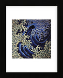 Masculine Wave (Framed) -  Katsushika Hokusai - McGaw Graphics