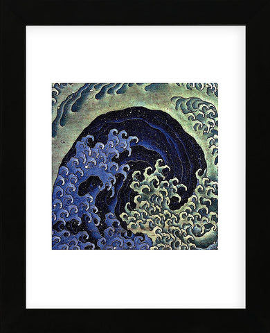 Feminine Wave (Framed) -  Katsushika Hokusai - McGaw Graphics