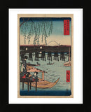 Ryogoku (Framed) -  Ando Hiroshige - McGaw Graphics