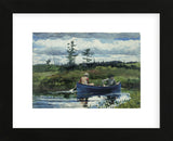 The Blue Boat, 1892 (Framed) -  Winslow Homer - McGaw Graphics
