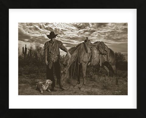 Compadres (Framed) -  Barry Hart - McGaw Graphics
