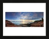 Acadia Sunrise (Framed) -  Michael Hudson - McGaw Graphics