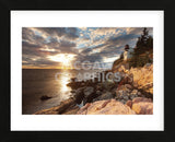 Bass Harbor Lighthouse (Framed) -  Michael Hudson - McGaw Graphics