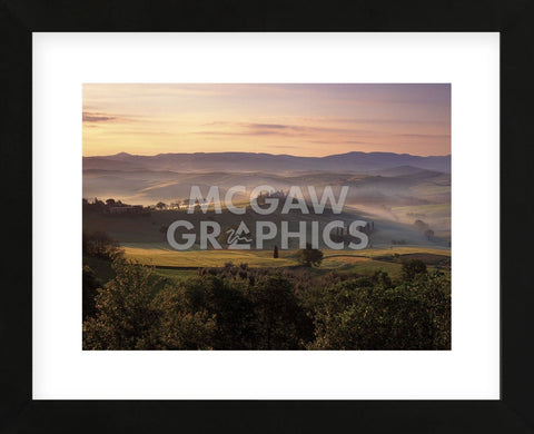 Dawn Mist Rising (Framed) -  Michael Hudson - McGaw Graphics