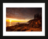 Daybreak on the Maine Coast (Framed) -  Michael Hudson - McGaw Graphics