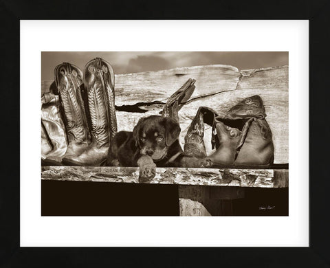 Big Foot (Framed) -  Barry Hart - McGaw Graphics