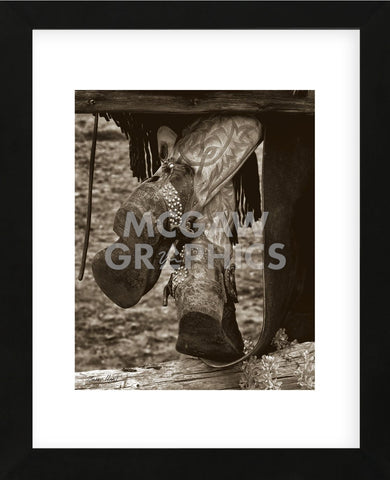 Boots 'n Spurs II (Framed) -  Barry Hart - McGaw Graphics