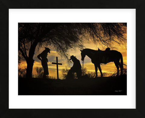 End of the Trail (Framed) -  Barry Hart - McGaw Graphics