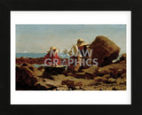 The Boat Builders, 1873 (Framed) -  Winslow Homer - McGaw Graphics
