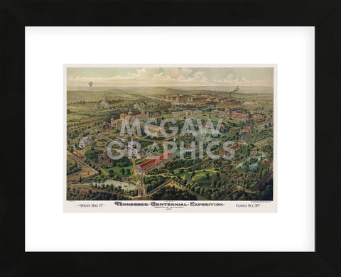 Tennessee Centennial Exposition, Nashville, 1897 (Framed) -  Henderson Litho Co. - McGaw Graphics