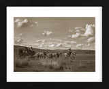 Sombrero Stagecoach (Framed) -  Barry Hart - McGaw Graphics
