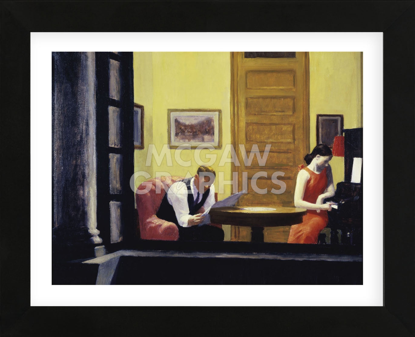 Room in New York, 1932 (Framed) | McGaw Graphics