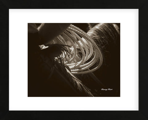 Cowboy Rope (Framed) -  Barry Hart - McGaw Graphics