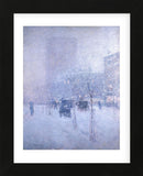 Late Afternoon, New York, Winter, 1900 (Framed) -  Childe Hassam - McGaw Graphics