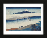 The Jewel River In Musashi Province (Framed) -  Katsushika Hokusai - McGaw Graphics