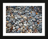 Pebbles, Little Hunters Beach (Framed) -  Michael Hudson - McGaw Graphics