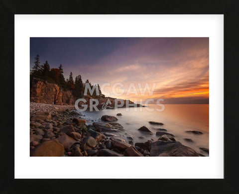 Daybreak, Monument Cove (Framed) -  Michael Hudson - McGaw Graphics