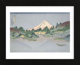 Reflection of Fuji in Lake Misaka in Kai Province, from the series Thirty-six Views of Mount Fuji, 1831 (Framed) -  Katsushika Hokusai - McGaw Graphics