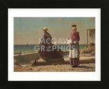 Dad’s Coming!, 1873 (Framed) -  Winslow Homer - McGaw Graphics